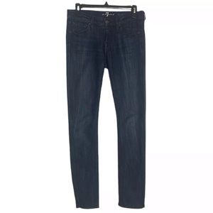 7 For All Mankind Bootcut Jeans Dark Wash Women’s Size 26 Slim Fit Denim